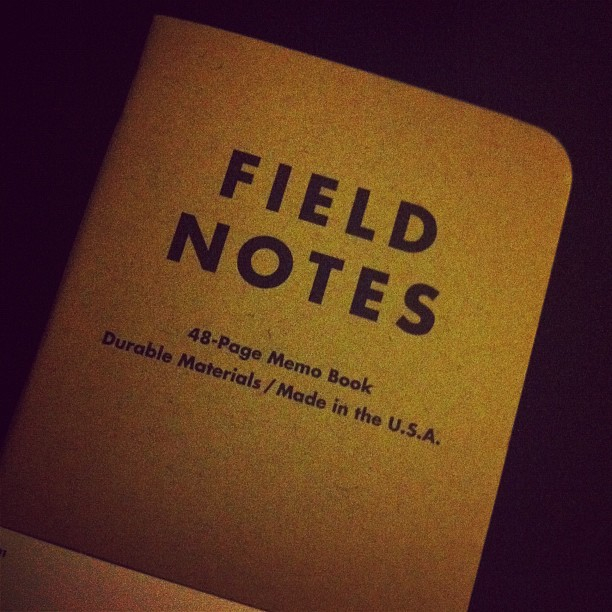 field notes notebook